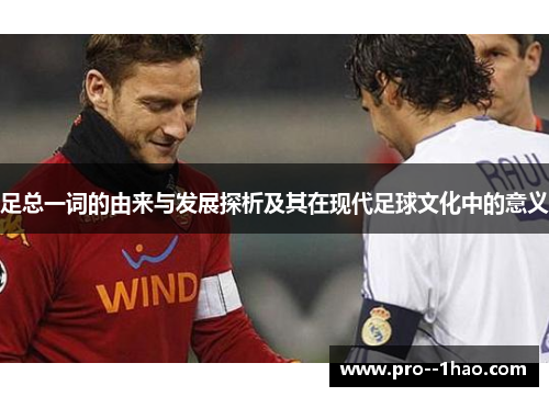 足总一词的由来与发展探析及其在现代足球文化中的意义